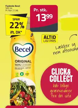 Fleggaard Flydende Becel erbjuda