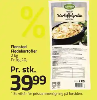 Fleggaard Flensted Flødekartofler erbjuda