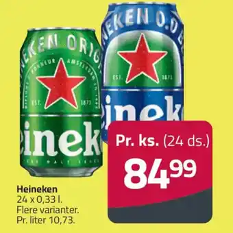 Fleggaard Heineken erbjuda