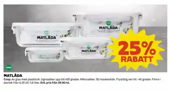 Coop Matlåda erbjuda