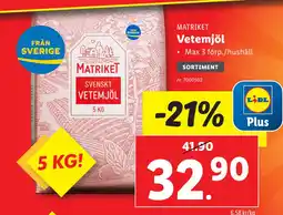 Lidl Vetemjöl erbjuda