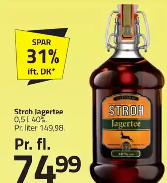 Fleggaard Stroh Jagertee erbjuda