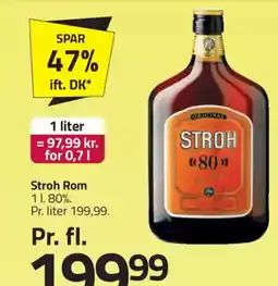 Fleggaard Stroh Rom erbjuda