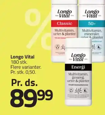 Fleggaard Longo Vital erbjuda