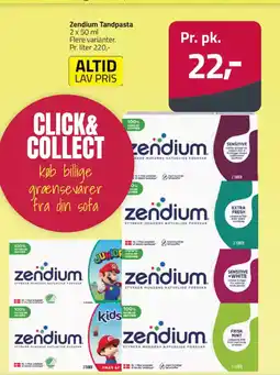Fleggaard Zendium Tandpasta erbjuda