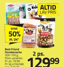Fleggaard Best Friend Hundesnacks erbjuda
