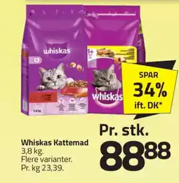 Fleggaard Whiskas Kattemad erbjuda