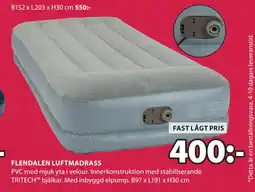 JYSK FLENDALEN LUFTMADRASS erbjuda