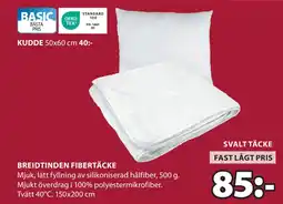 BREIDTINDEN FIBERTÄCKE