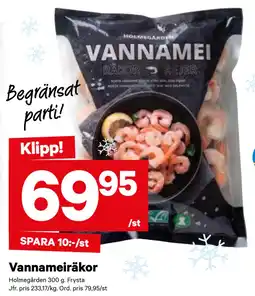 City Gross Vannameiräkor erbjuda