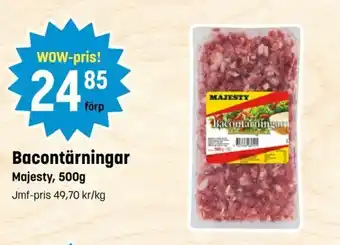 Majesty Bacontärningar 500g