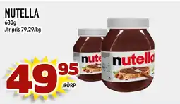 Matdax NUTELLA erbjuda