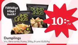 Hemköp Dumplings erbjuda