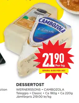 Willys DESSERTOST erbjuda