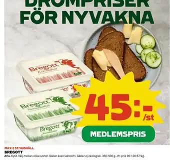 Coop Daglivs BREGOTT erbjuda