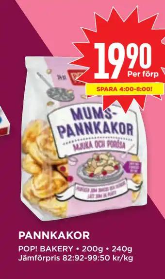 Willys PANNKAKOR erbjuda