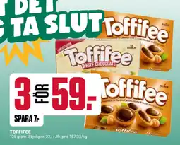 ÖoB TOFFIFEE erbjuda