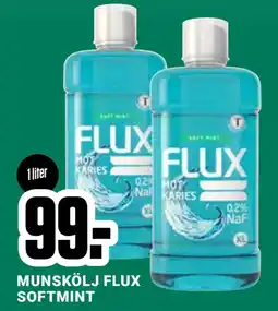 MUNSKÖLJ FLUX SOFTMINT