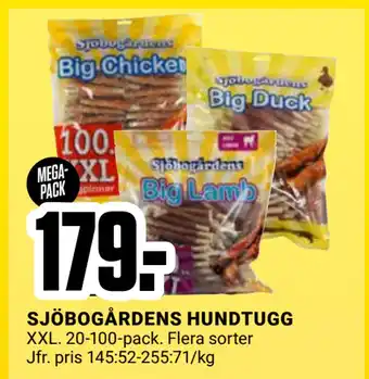 ÖoB SJÖBOGÅRDENS HUNDTUGG erbjuda