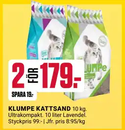 ÖoB KLUMPE KATTSAND erbjuda