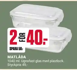 ÖoB MATLÅDA erbjuda
