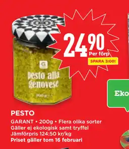 Willys PESTO erbjuda