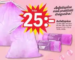 DollarStore Avfallspåse erbjuda