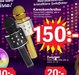 DollarStore Kareokemikrofon erbjuda