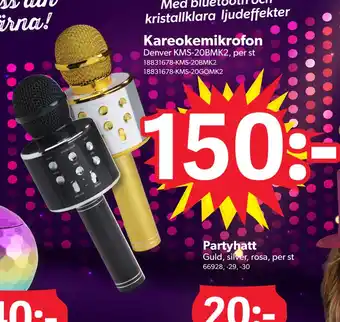 DollarStore Kareokemikrofon erbjuda