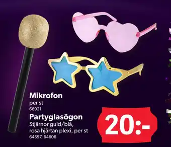 DollarStore Partyglasögon erbjuda