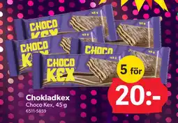 DollarStore Chokladkex erbjuda