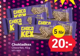 DollarStore Chokladkex erbjuda