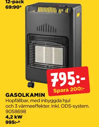 Jem&Fix GASOLKAMIN erbjuda