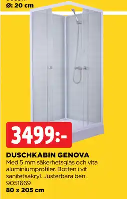 DUSCHKABIN GENOVA