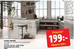Jem&Fix KAKEL METRO erbjuda