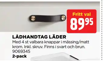 Jem&Fix LÅDHANDTAG LÄDER erbjuda