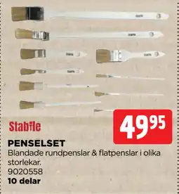 Jem&Fix PENSELSET erbjuda