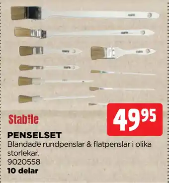 Jem&Fix PENSELSET erbjuda