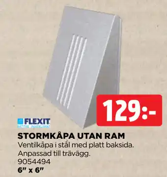 Jem&Fix STORMKÅPA UTAN RAM erbjuda