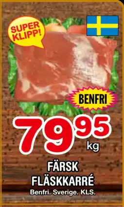 Nya Pulsen FÄRSK FLÄSKKARRÉ erbjuda