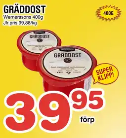 Nya Pulsen GRÄDDOST erbjuda