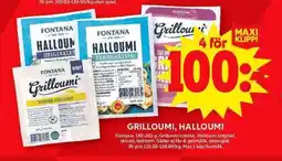 ICA Maxi Grilloumi, halloumi erbjuda