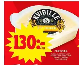 ICA Maxi Cheddar erbjuda