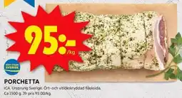 ICA Kvantum Porchetta erbjuda