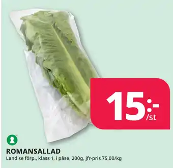 Tempo ROMANSALLAD erbjuda