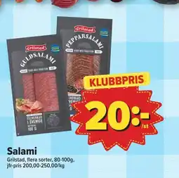 Östenssons Salami erbjuda