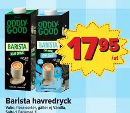 Östenssons Barista havredryck erbjuda
