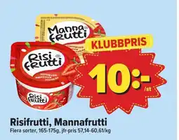 Risifrutti, Mannafrutti