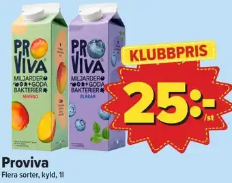 Östenssons Proviva erbjuda