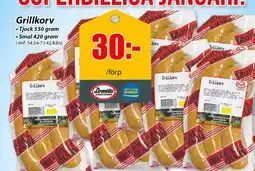 Extra Mjällby Stormarknad Grillkorv erbjuda